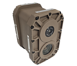 PeriSight infrared surveillance system providing 360-degree situational awareness and driver vision enhancement for military vehicles.