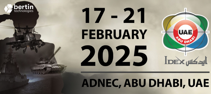 [SAVE THE DATE] IDEX (International Defence Exhibition & Conference), a must for Bertin Technologies Bertin Technologies 74203