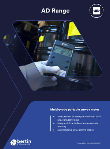 Survey meter 6150 AD 5 and 6 Bertin Technologies 77433